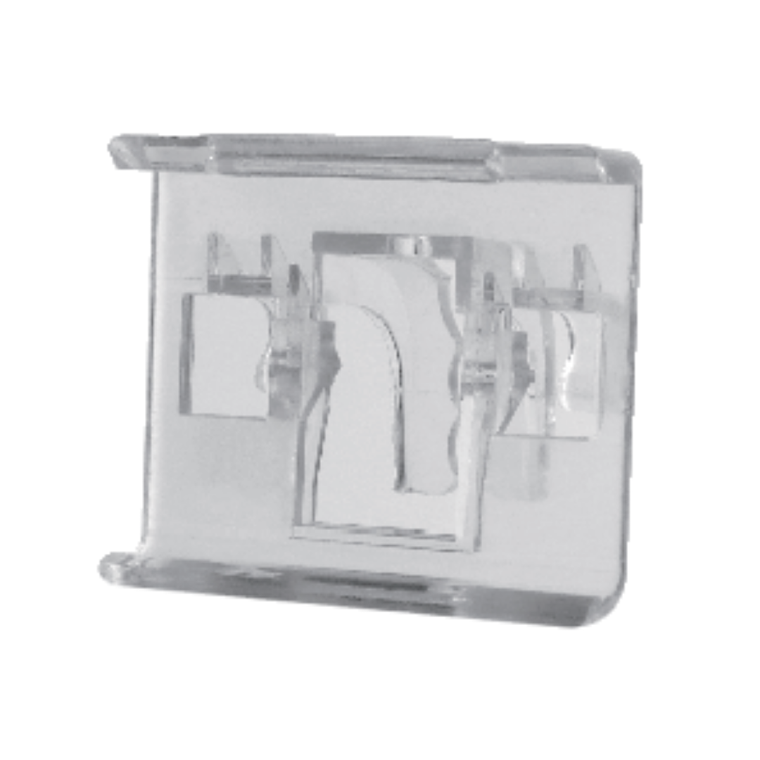 T-hook label holder S-AC101 for mounting electronic shelf labels in retail stores