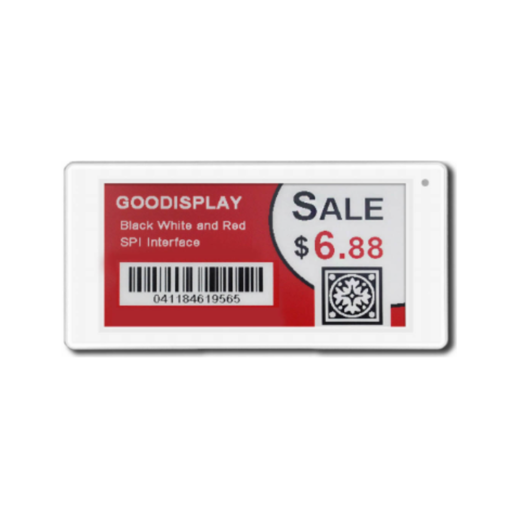 3.5 inch electronic shelf label ET0350-86 for retailers
