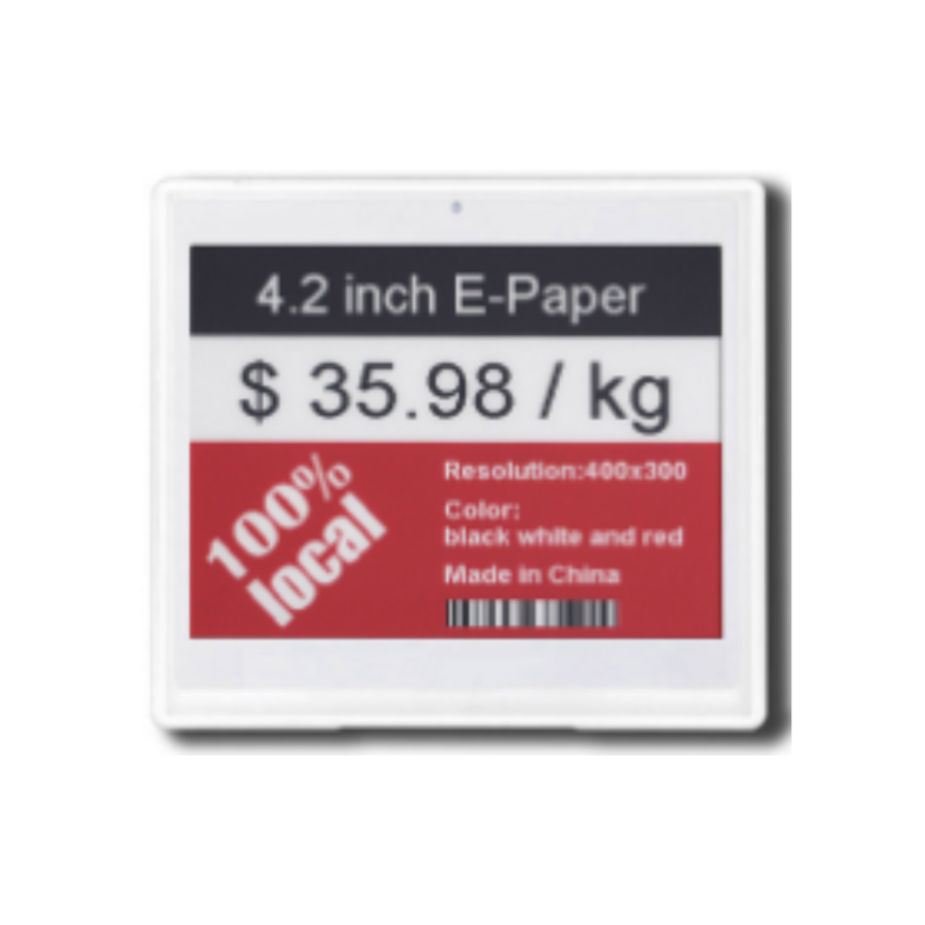 4.2 inch electronic shelf label ET0420 for small shops