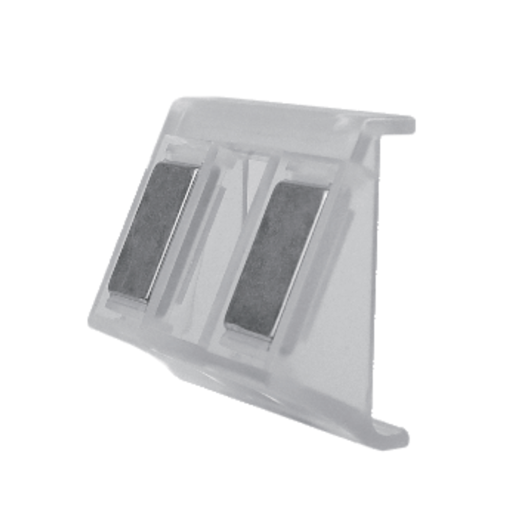 Magnetic adapter HOOK-GJB0001 for mounting electronic shelf labels in retail stores